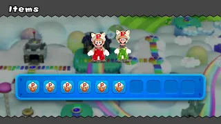 New Super Mario Bros U Deluxe – 2 Players Co Op Walkthrough World 7