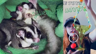 DIY SUGAR GLIDER TOY IDEAS + GIVEAWAY WINNER