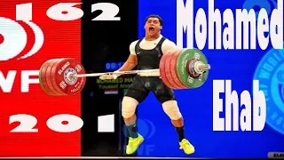 Mohamed Ehab 77kg World weightlifting championships Houston, USA 2015