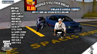 NEW MODPACK STYLE FIVEM LAGI!! DI BAWAH 200MB - GTA SAMP ROLEPLAY