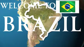 BRAZIL  : a COUNTRY/CONTINENT in South America, what beautiful landscapes..