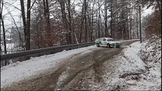 1.UAMK Daltek rally 2023 - action, crash