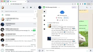 WA Message Sender - WhatsApp Web Sender, send automated, customized, bulk messages