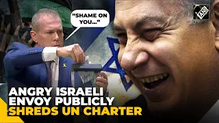 Shocking! Israeli Envoy shreds UN Charter over resolution supporting full membership to Palestine