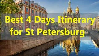 Discover Saint Petersburg, Russia 🇷🇺 charm: Ultimate 4-day travel guide | Top3Videos