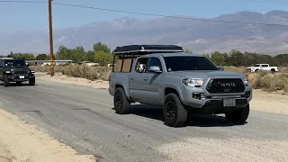 Overland Trip to Coyote Flats and Alabama Hills