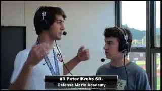 Player of the Game Interview with Peter Krebs from Marin Academy