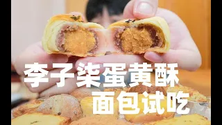 靓仔馋面包了，12种面包味儿都咋样？| 试吃李子柒蛋黄酥新品