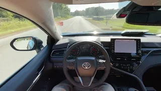 2024 Toyota Camry XSE 4 Cylinder POV Test Drive