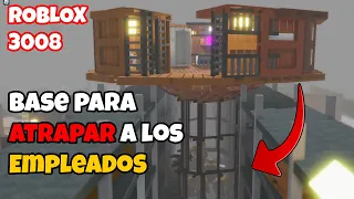 😎EN ÉSTA BASE LOS EMPLEADOS CAEN EN LA TRAMPA 🤣🤣🤣🤣SCP-3008🏡🔨 (Roblox)