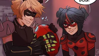 They Are Dating | Miraculous Ladybug Comic Dub