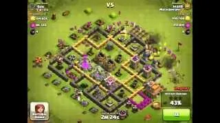Clash of Clans Raid 61 - 1 Million Stolen with TH 7 Troops