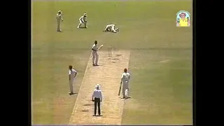 Unplayable Steve Waugh delivery to Richie Richardson at the WACA 2nd Test 1988/89