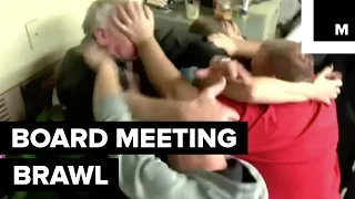 Nasty Brawl Breaks Out at Small Town Board Meeting