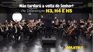 Diferenças do Hino - Não tardará a volta do Senhor! | Hinário 3, 4 e 5