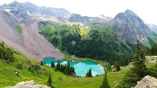 Blue Lakes Trail in Colorado