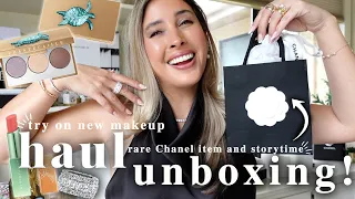 FIRST HAUL UNBOXING OF THE MONTH : CHANEL, Try On CHANTECAILLE SEA TURTLE COLLECTION, ITALO JEWELRY