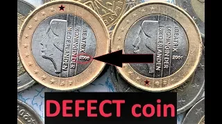 Netherlands 1 Euro 2000 2001 Defect coins RARE/2 Euro 4.000.000