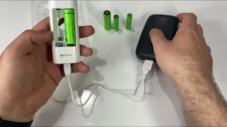 GP ReCyko U211 PowerBank Mini Pil Şarj Cihazı !