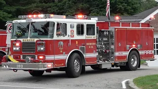 Somers FD Engine 180 Responding