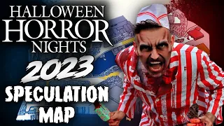 FINAL Halloween Horror Nights 32 Speculation Map | Dueling Dragons Haunted House, Siren Zone & More!