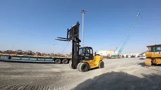 2009 Caterpillar DP150N 15 Ton Forklift - Dubai, UAE Timed Auction | 21 & 22 June 2022