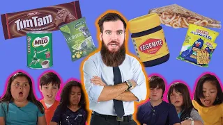 American Kids HATE Australian Food (Aussie Reacts)