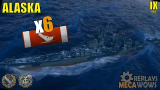 Alaska 6/6 Kills Ranked | World of Warships Gameplay
