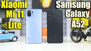 Xiaomi Mi 11 Lite VS Samsung Galaxy A52 - СРАВНЕНИЕ 🔥 Что купить Xiaomi или Samsung ?