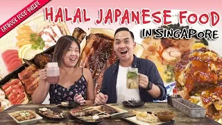 Halal Japanese Food in Singapore | Eatbook Food Guides | EP 29