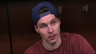 Elvis Merzlikins is proud of his Blue Jackets teammates