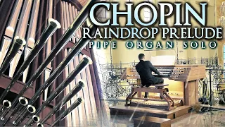 CHOPIN - "RAINDROP" PRELUDE OP. 28 NO. 15 - ORGAN SOLO - WARSAW, POLAND