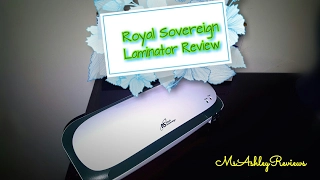 📄 Royal Sovereign 9 inch Laminator 📄 + 🎬Review 🎥