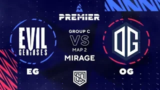 EVIL GENIUSES VS OG | MAP 2 DE_MIRAGE | GROUP C | DAY 8 | BLAST PREMIER SPRING SERIES