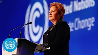 #COP26 Opening - UNFCCC Executive Secretary Patricia Espinosa | United Nations | Climate Action