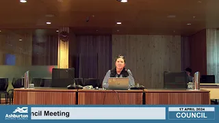 Council Meeting - 17 April 2024