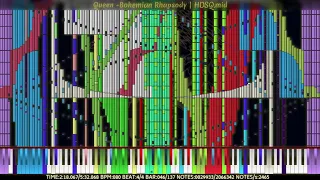 [Black MIDI] Queen - Bohemian Rhapsody | HDSQ | 2.06 Million Notes