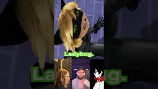 Voice Acting Miraculous ￼Ladybug Chat Noir w/@Keyblade_Ali @itsnotmika #miraculous #shorts