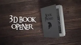 3D Book Opener ★ After Effects Template ★ AE Templates