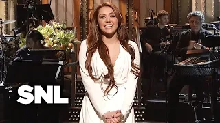 Monologue: Miley Cyrus is Sorry She's Not Perfect - SNL