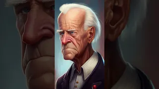 Joe Biden as a Pixar Cartoon 😁 #shorts #joebiden #cartoon