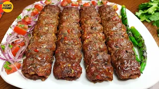 NEW Turkish Kebab, URFA Kebab Recipe In Pan By Aqsa's Cuisine, Turkish Kebab Recipe, Kebab Recipes