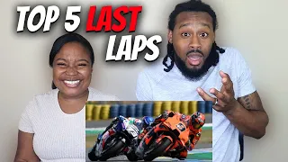 Formula1 2.0❓ American Motorsport Fans First Time Reaction to MotoGP | Top5 Last Lap Battles in 2019
