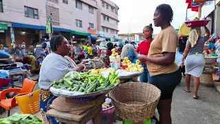 BIGGEST NIGHT MARKET IN AFRICA GHANA ACCRA MAKOLA