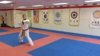 Taekwondo Forms Koryo Poomsae - 1st Degree Black Belt Form