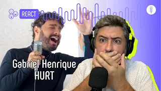 GABRIEL HENRIQUE | Hurt | Vocal coach REACTION & ANÁLISE | Rafa Barreiros