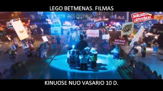 LEGO BETMENAS. FILMAS - lietuviškai dubliuotas, visai šeimai - kinuose jau nuo vasario 10 d.