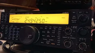 kenwood TS-590S & vertical antenna on 12m with Steve KA2ABA