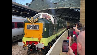 The Deltic Delight D9000 (55022) at Newcastle Station 24/09/22