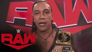 Damian Priest RESPETA a Jeff Hardy: Raw Exclusive, Sept. 13, 2021